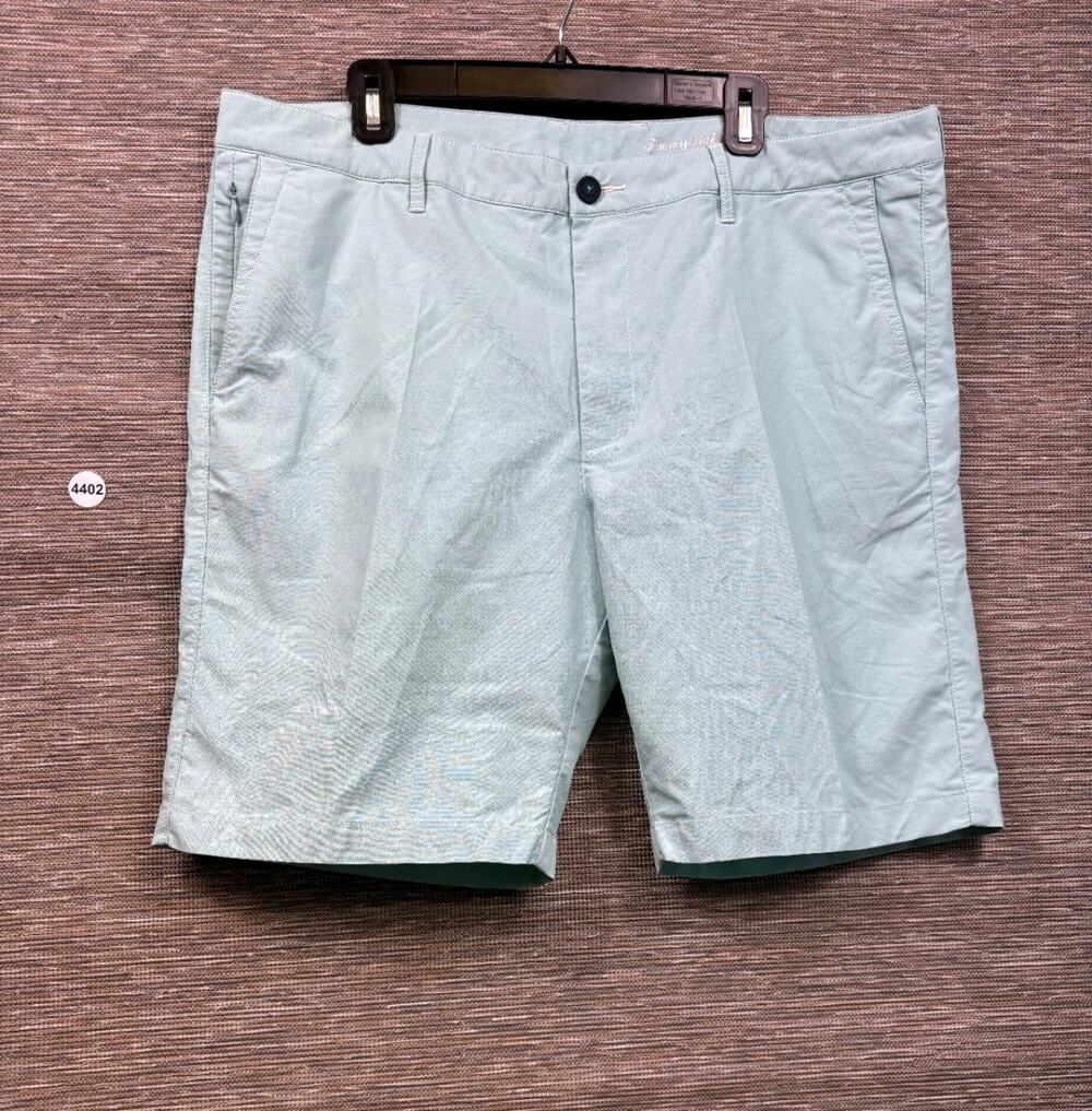 Tommy Bahama Golf Shorts Mens Size 40 Aqua Cruisewear Vacation Beach